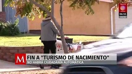 Con un decreto, Trump pone fin a la ciudadanía por nacimiento sin restricciones para extranjeros