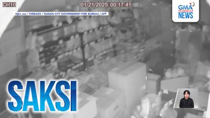 Taiwan, niyanig ng magnitude 6 na lindol; 27 sugatan | Saksi