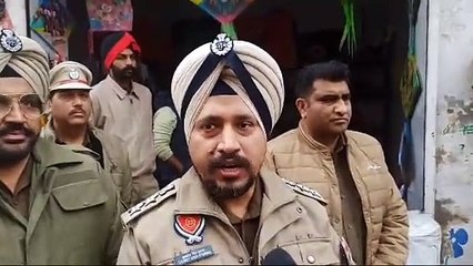 SSP ਰੋਪੜ ਗੁਲਨੀਤ ਸਿੰਘ ਖੁਰਾਨਾ ਵੱਲੋਂ  ਰੋਪੜ ਦੇ ਪਤੰਗ ਬਾਜ਼ਾਰ ਦੀ ਕੀਤੀ ਅਚਨਚੇਤ ਚੈਕਿੰਗ