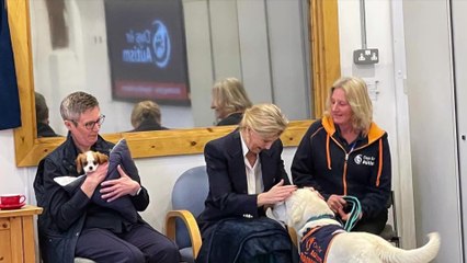 Duchess of Edinburgh visits Dogs for Autism