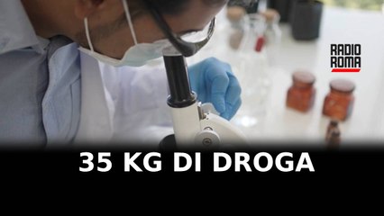 35 kg di droga nel deposito di una coppia di pusher