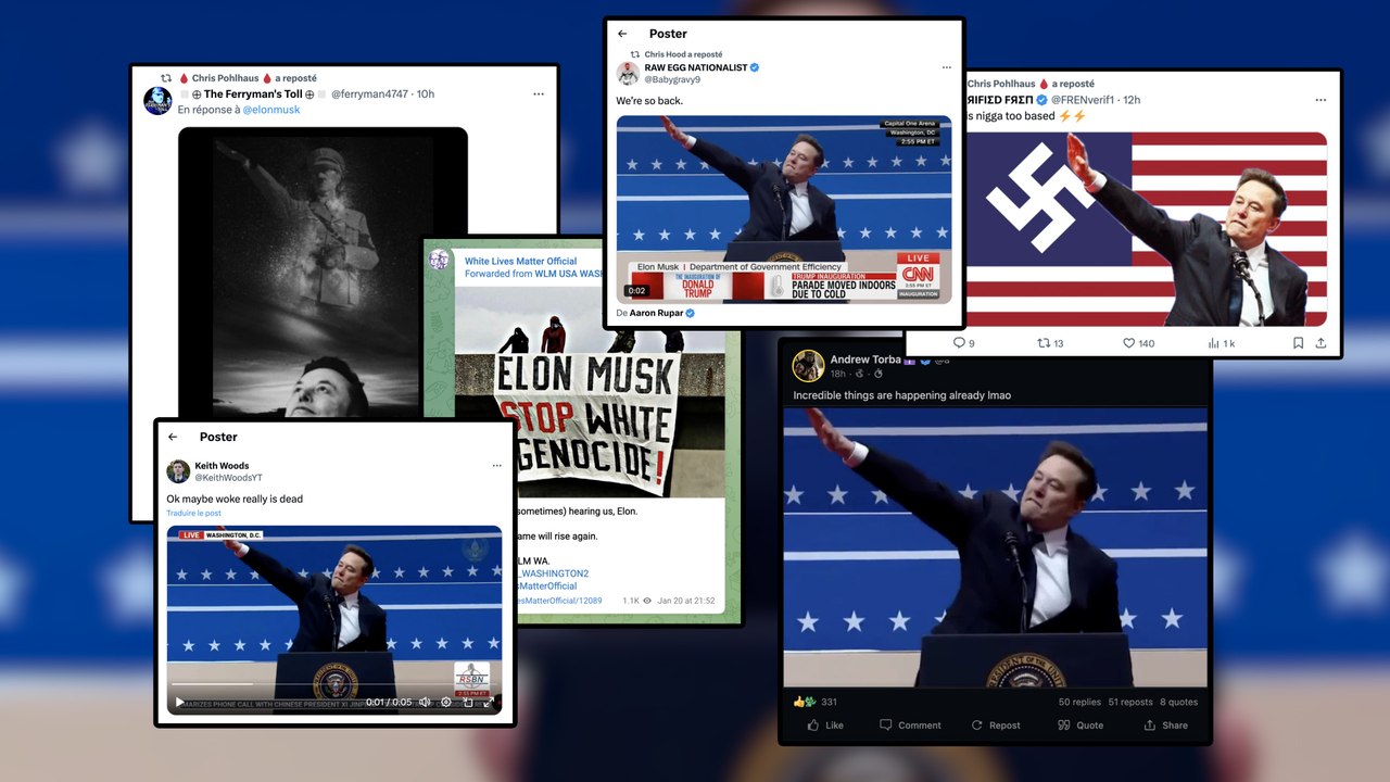 Elon Musk a-t-il fait un salut nazi ? Ces militants d'extrême droite ont bien reçu le message