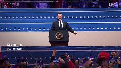 Watch the Controversial Clip of Elon Musk Giving a Straight-Arm Salute