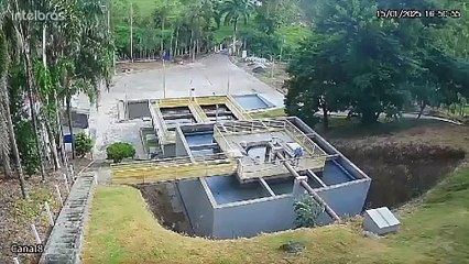 VIDEO: ¡Impactante! Trabajador fallece tras una explosión en una planta de aguas residuales