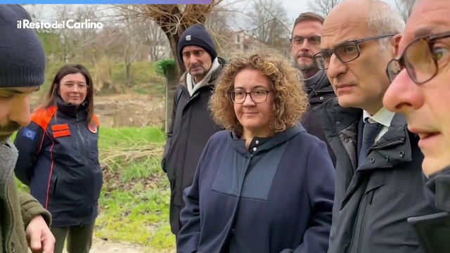 Alluvione in Romagna, la visita del neo commissario per la ricostruzione