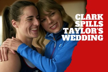 I do! Caitlin Clark spills Travis and Taylor's wedding beans