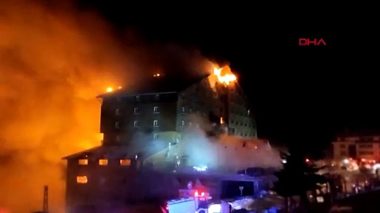 Türkei: Mehr als 60 Tote bei Brand in Ski-Hotel