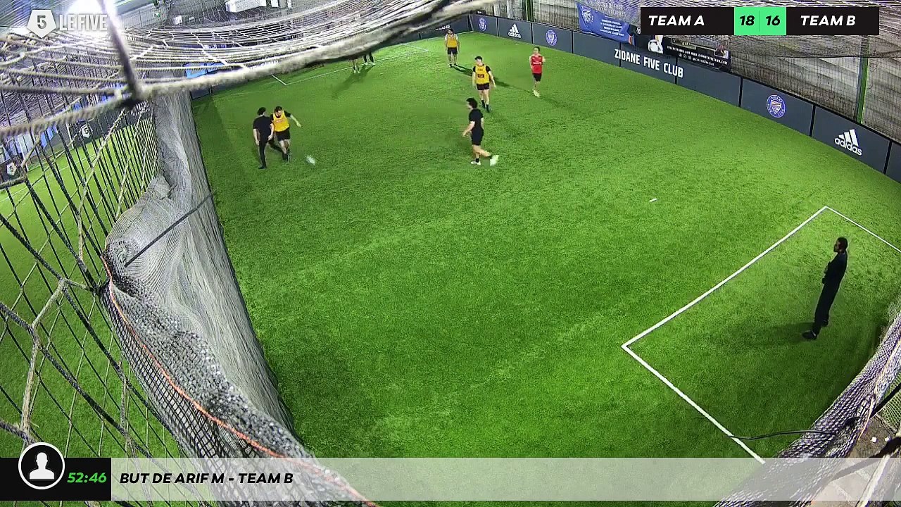 But de Arif M - Team B