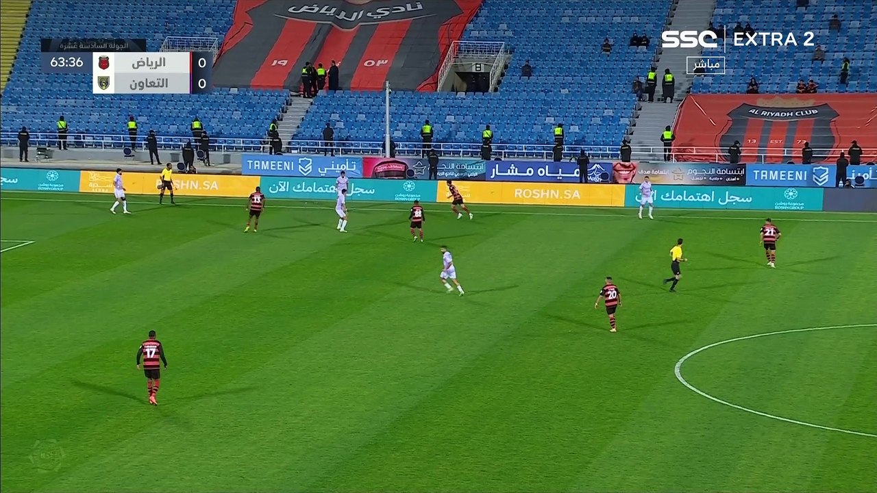 دوري روشن السعودي الرياض _  التعاون  الأسبوع 16 الشوط الثاني 2025-01-21