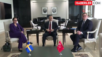 Dışişleri Bakanı Fidan, İsveçli Mevkidaşlarıyla Bir Araya Geldi