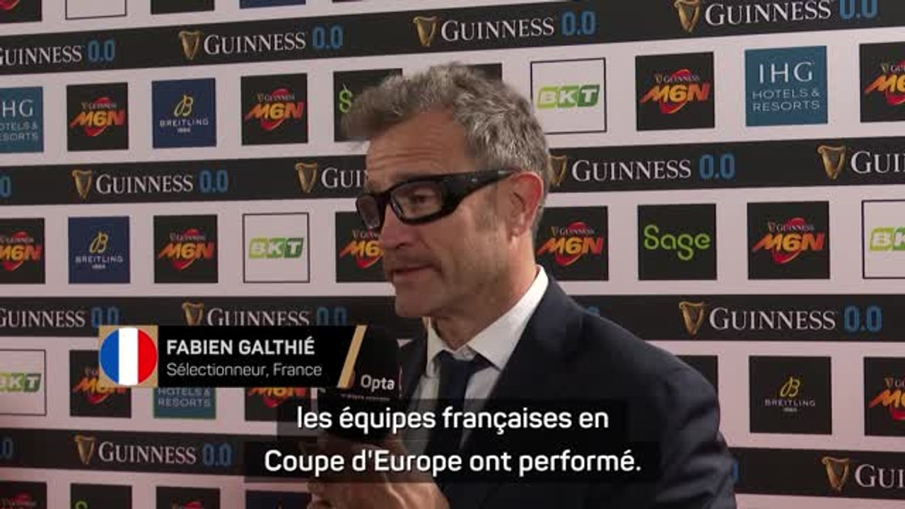 Bleus - Galthié : "Nos Français performent en Coupe d'Europe alors que les autres nations sont concentrées sur les Six Nations"
