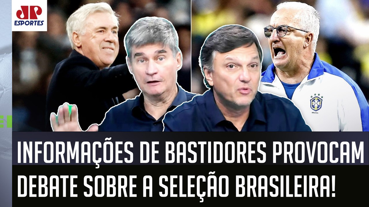 "NÃO! EU NÃO ACHO ISSO UM ABSURDO! A Seleção Brasileira AINDA TEM um..." BASTIDORES GERAM DEBATE!