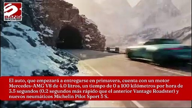 Presenta Aston Martin el nuevo Vantage Roadster