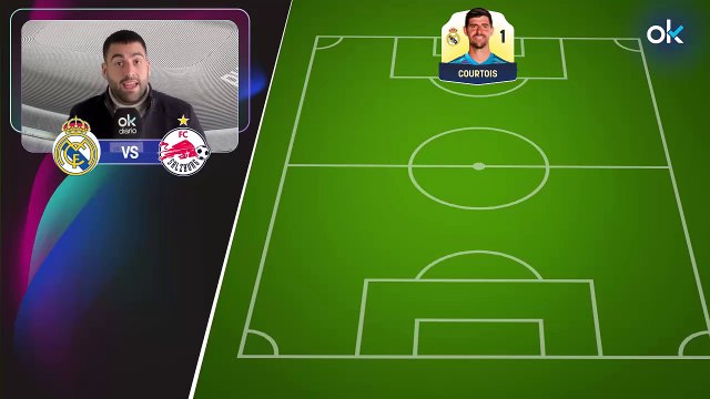 Alineación del Real Madrid contra el Salzburgo: Valverde será lateral y la duda está en el ataque