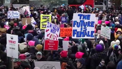 Thousands rally in DC for womens rights and other causes ahead of Trump s inauguration