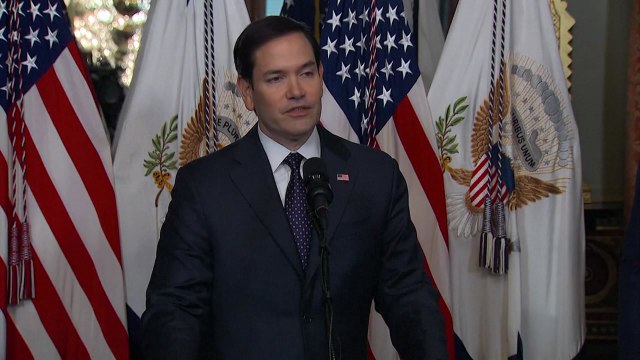 루비오 미 국무장관 취임선서... 미국 이익 최우선 / YTN