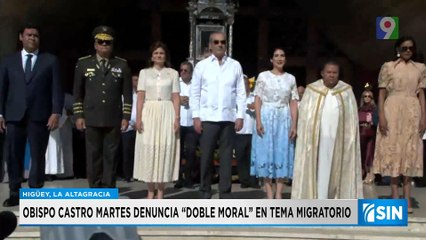 Obispo critica justicia tardía y doble moral en tema migratorio | Primera Emisión SIN