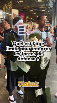 Quel est l’âge limite ? #kaijuno8 #anime #manga #otaku #weeb #animequiz #japanexpo