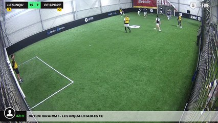 But de Ibrahim I - Les Inqualifiables Fc