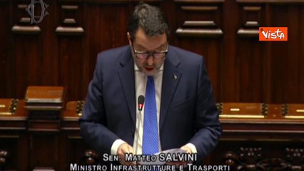 Salvini: "Escalation preoccupante di azioni contro ferrovie"