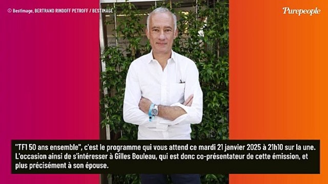 Gilles Bouleau : Son épouse Elisabeth travaille près de lui, une femme de l'ombre importante chez TF1