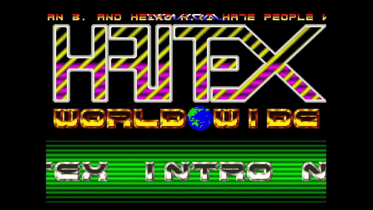 Amiga Cracktro Demo Disk 06 Intro By Haitex (1991)