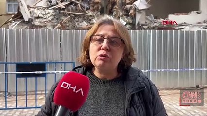 Kontrollü yıkımda korku dolu anlar