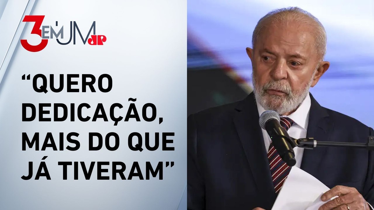 Lula diz que ministros não poderão fazer portarias sem permissão