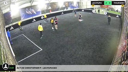 But de Christopher P - Les Pupuces