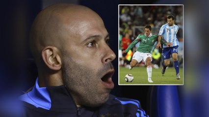  Javier Mascherano revela la razón detrás del gesto de Messi tras el ''3-0'' contra América