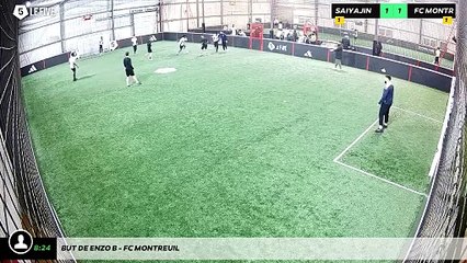 But de Enzo B - Fc Montreuil
