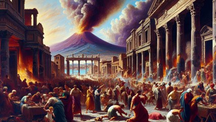 DIE LETZTEN TAGE VON POMPEJI  sprengen 100.000 Besucher innen