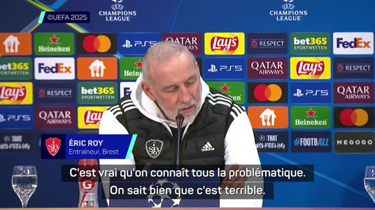 Brest - Roy : "Il faut être très humble et très admiratif du Chakhtior par rapport à ce qu’ils vivent”