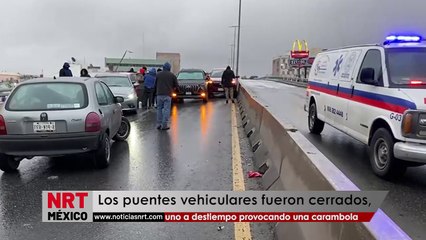 Helada en Monclova: una postal de hielo y calles vacías