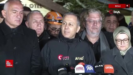 Bakan Yerlikaya açıkladı: Otel yangınında ölü sayısı 76'ya yükseldi