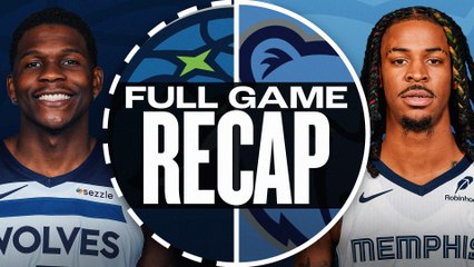 Game Recap: Grizzlies 108, Timberwolves 106