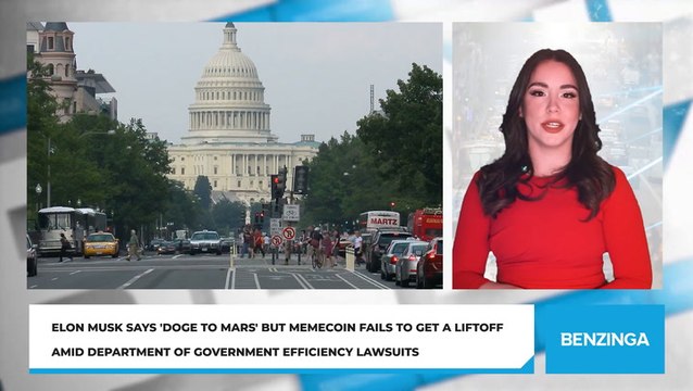 Elon Musk Says 'DOGE To Mars' But Memecoin Fails To Get A Liftoff Amid Department Of Government Efficiency Lawsuits
