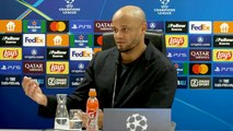 Kompany unterbricht Reporter: 