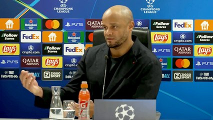 Kompany unterbricht Reporter: "Ich schaue nicht auf die Tabelle"