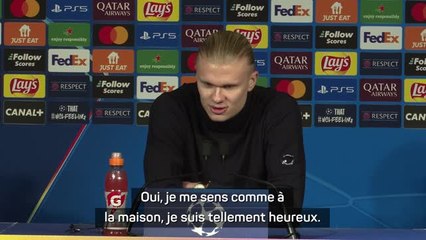 Man. City - Haaland sur son nouveau contrat : “Je me sens comme à la maison”
