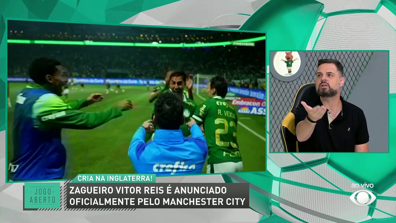 Debate Jogo Aberto: Vitor Reis vai se adaptar ao estilo de jogo de Guardiola no City?