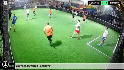 Faute de Baptiste C - ORRICK FC