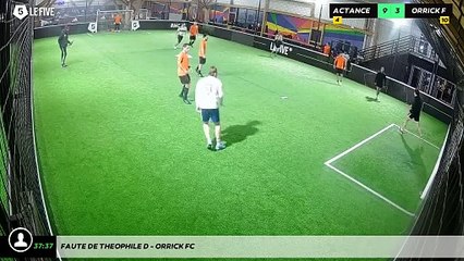 Faute de Theophile D - ORRICK FC