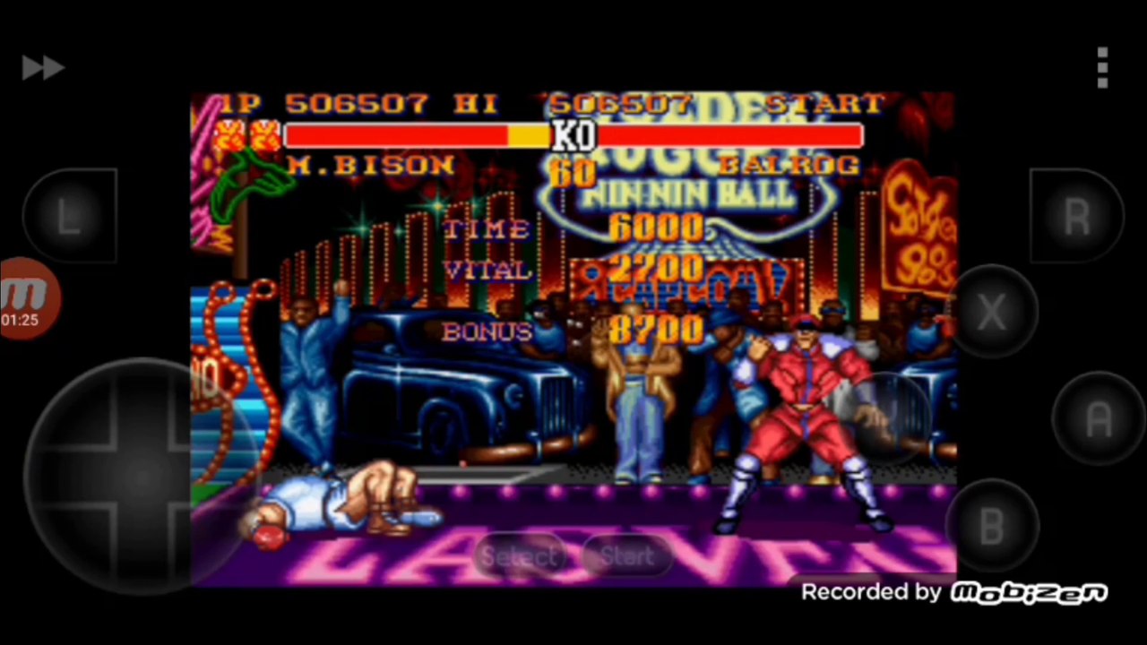 Street Fighter II Turbo: Hyper Fighting Mr Bison vs Balrog luta completa