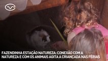 Fazendinha Estação Natureza: conexão com a natureza e com os animais agita a criançada nas férias