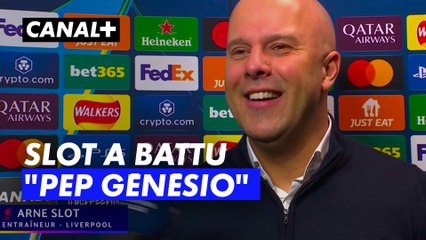 Slot a battu "Pep Génésio" - Ligue des Champions 2024/25