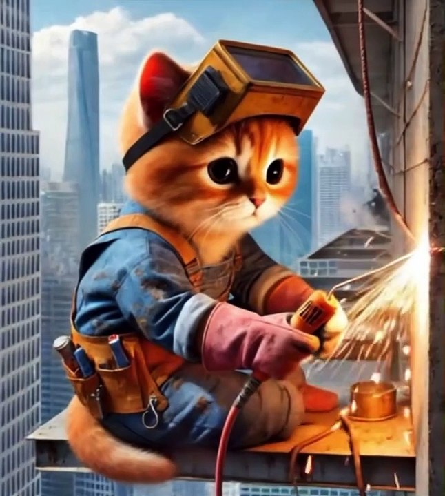 Funny cat