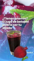 ¿Tienes anemia? El jugo de betabel podría ser tu aliado