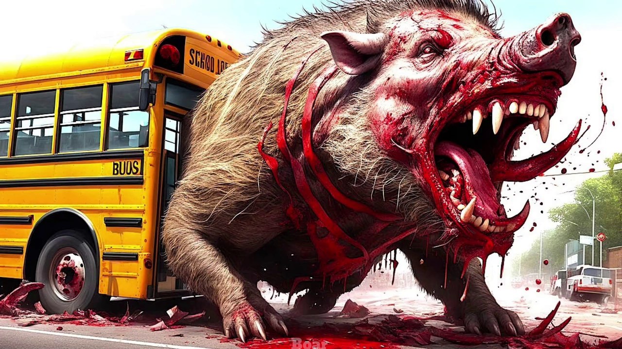 Boar (2017) Film Explained in Hindi/Urdu Summarized | Giant Boar Movie Summarized In हिन्दी