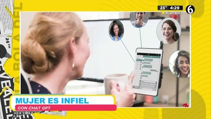Mujer es infiel con 'Chat GPT'